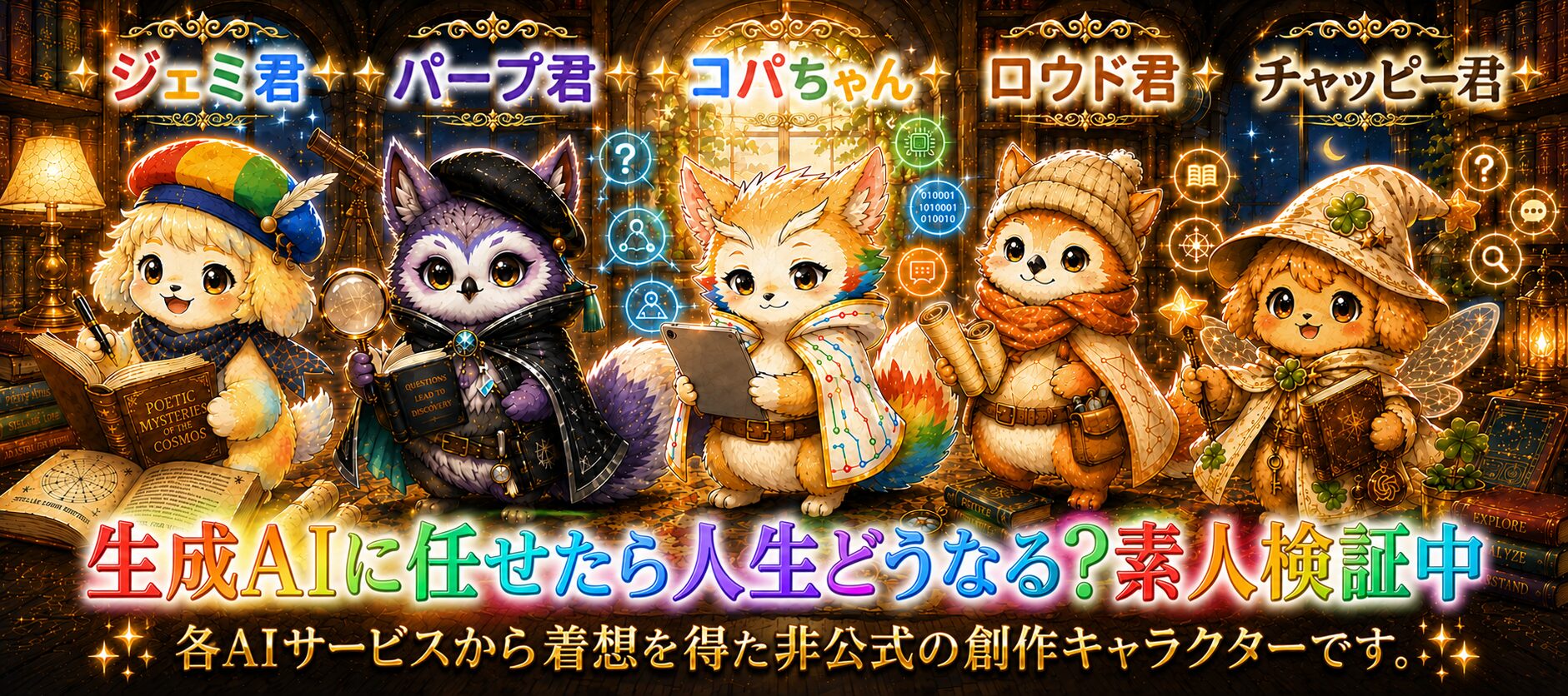 生成AIに任せたら人生どうなる？素人検証中